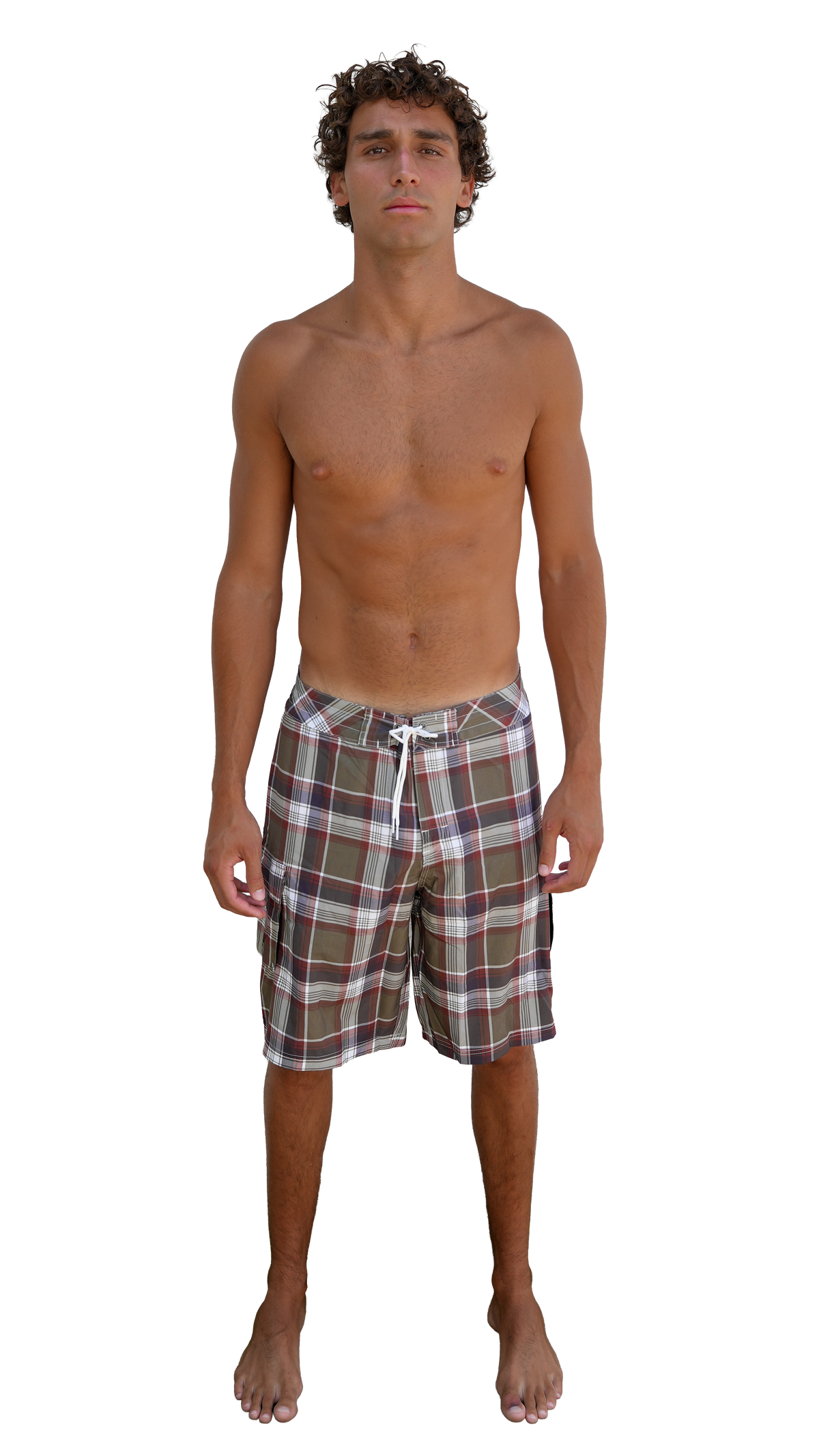 Plaid Cargos