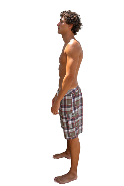 Plaid Cargos